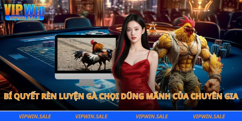 Bí quyết rèn luyện gà chọi dũng mãnh của chuyên gia