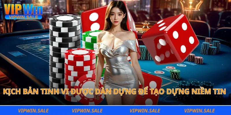 Kịch bản tinh vi được dàn dựng để tạo dựng niềm tin ảo
